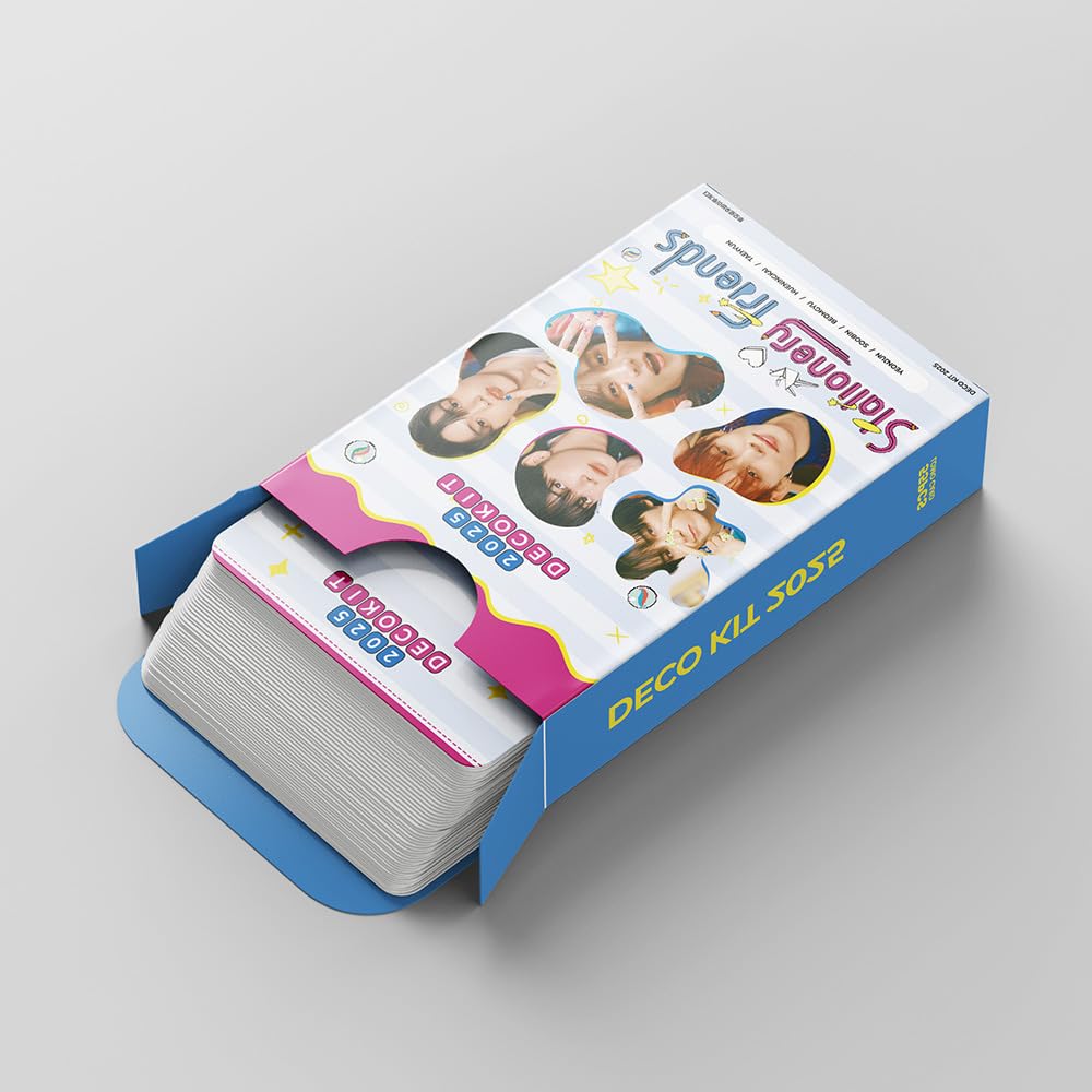 KPOP TXT Photocards  55pcs 2025 DECO KIT STALIONERY FRIENDS Album Merch Lomo Cards