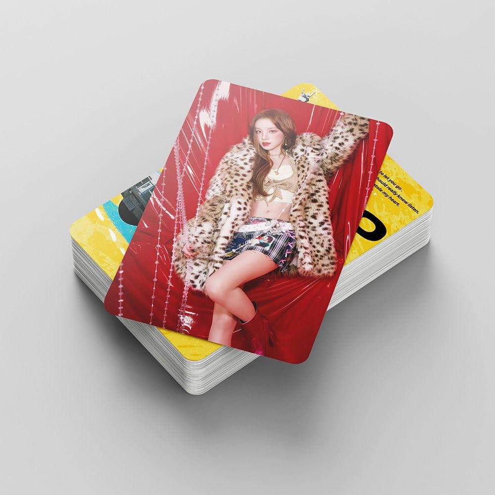 (G) I-DLE Photocards 55pcs YUQI SOLO Album Radio (DUM DUM) Merch LOMO Cards Song Yuqi