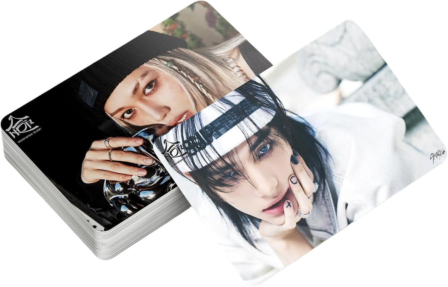 Stray Kids Photocards HOP Album Photo Cards 55 PCS KPOP SKZHOP HIPTAPE (HOP) Post Card Stray Kids Merch Boys and Girls Card Set Lomo Cards, Photocards