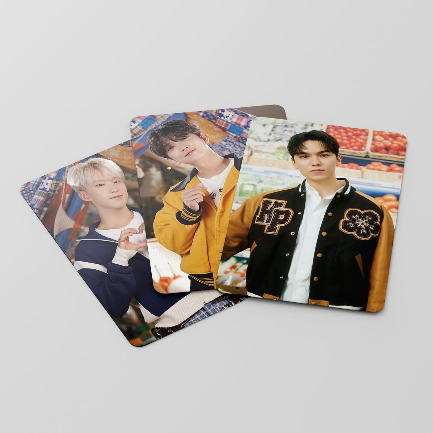 55 PCS SEVENTEEN cards 2025 SEASON'S GREETINGS small card Xu Minghao Yin Jinghan Lomo Card, photocards