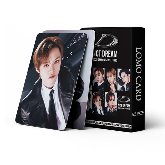 55 PCS NCT DREAM 2025 SEASON'S GREETING Cards in stock NCT DREAM Lomo Cards, Photocards