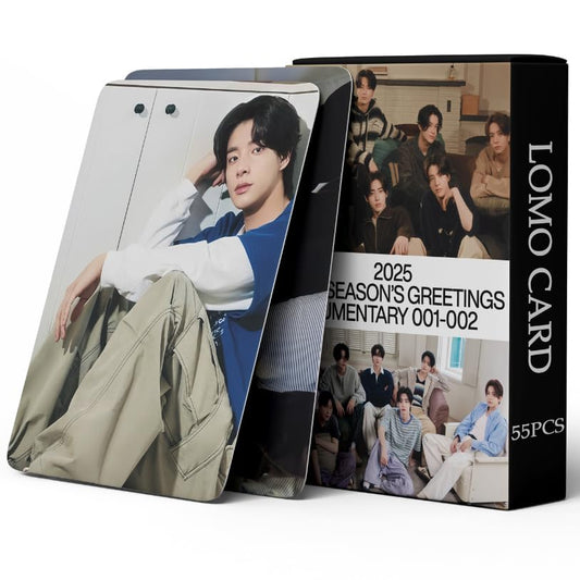 55 PCS E group small cards in stock 2025 SEASON'S GREETINGS cards daydream cards JAY Lomo Cards, Photocards