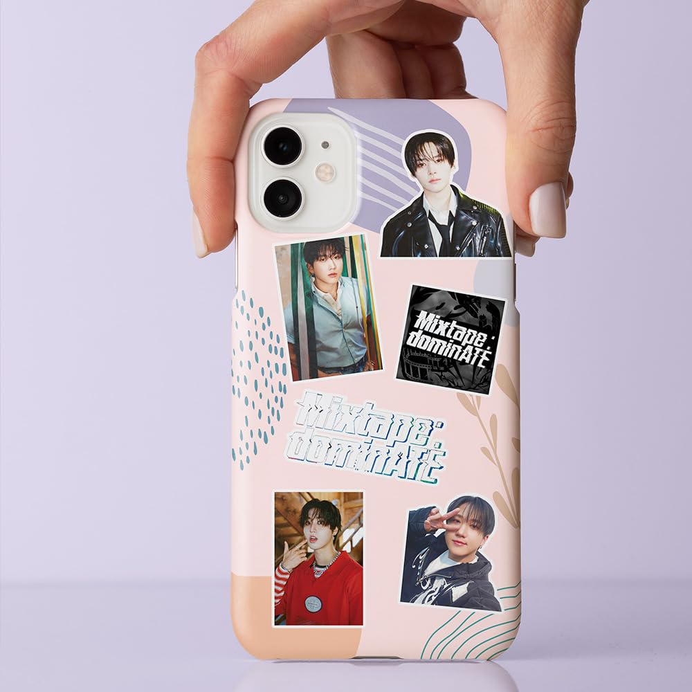 93 Pcs stray kids stickers Kpop Album Mixtape: dominATE MerchStickers for Kids Teens Adults Waterproof Vinyl Decals Kpop Pop Star Stray Kids Stickers for Water Bottles Scrapbook Laptop journaling
