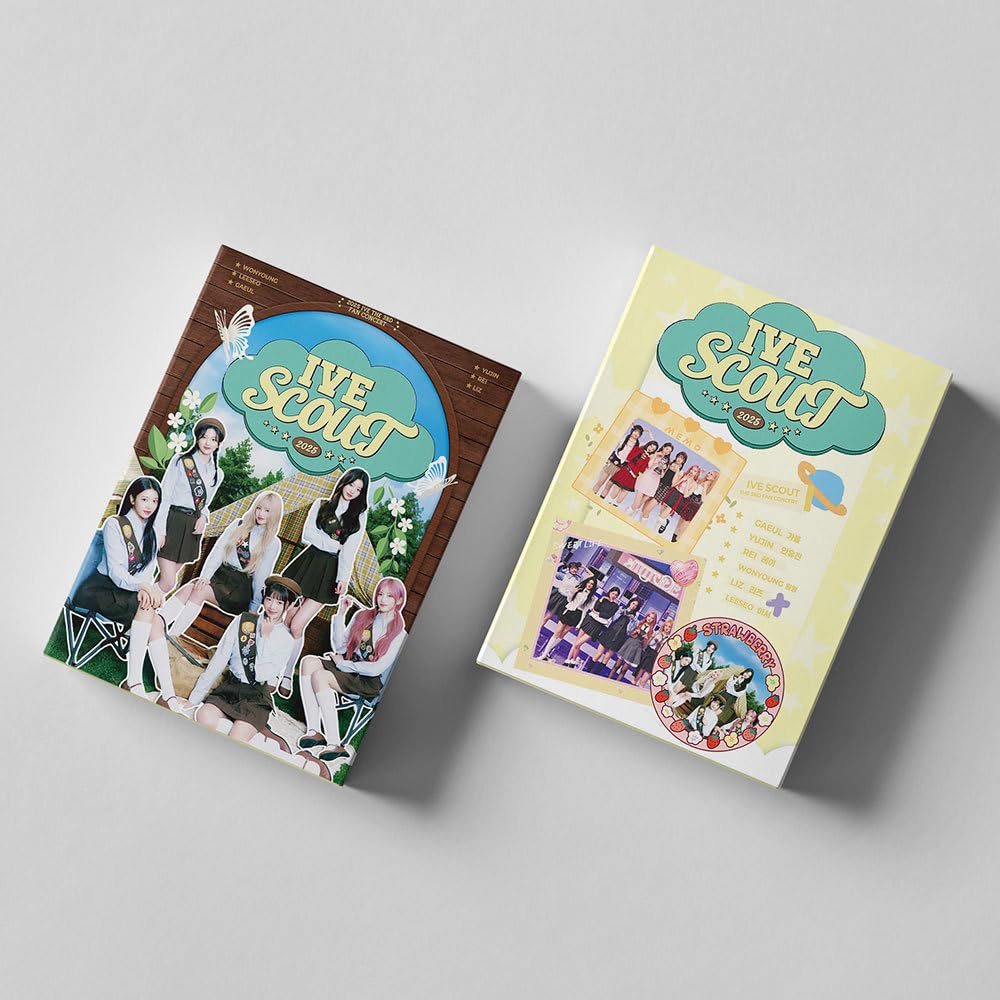 KPOP IVE  Photocards 55 Pcs IVE SCOUT concert, surrounding Lomo cards Zhang Yuanying