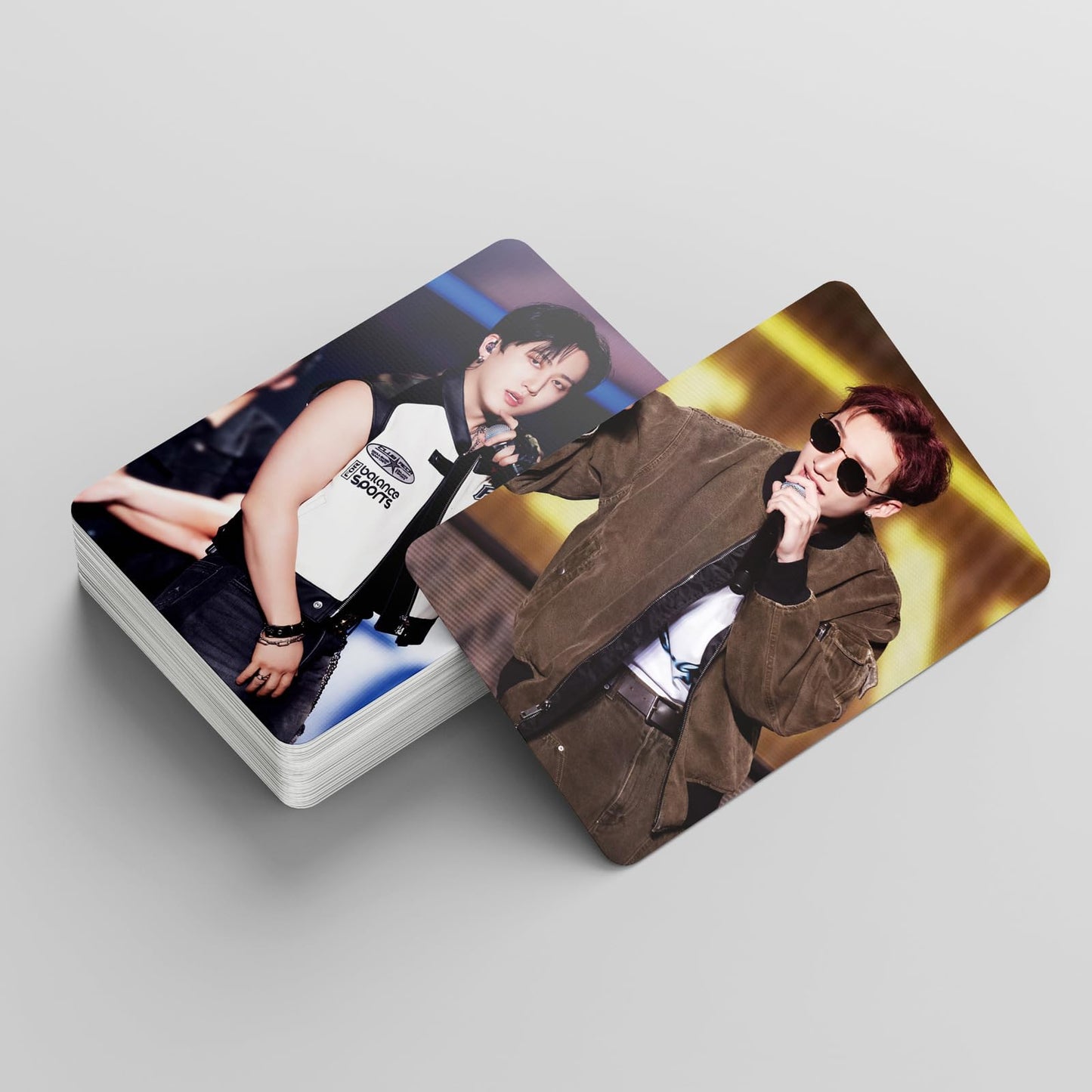 55 PCS stray kids cards THE STREET KIDS small card SEASON'S GREETINGS Lomo Cards, Photocards