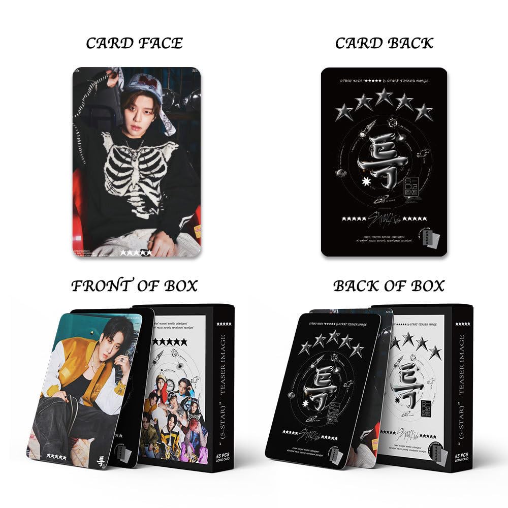 Stray kids album 5-star director lomo card star perimeter Lomo Cards, Photocards