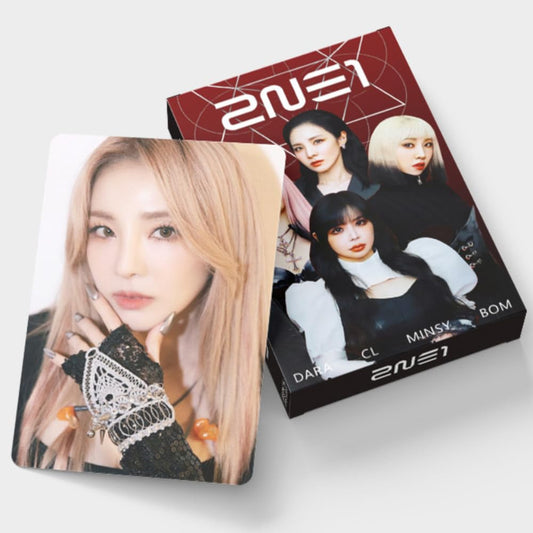 30 PCS double-sided small card 2NE1 new special peripheral real life photo star Lomo Cards, Photocards