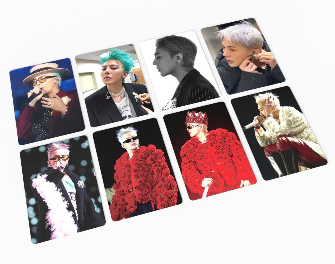 G-DRAGON Photocards Kpop 55 Pcs Bigbang G-DRAGON Photocards 2025 Tour Small Card Übermensch Album Merch