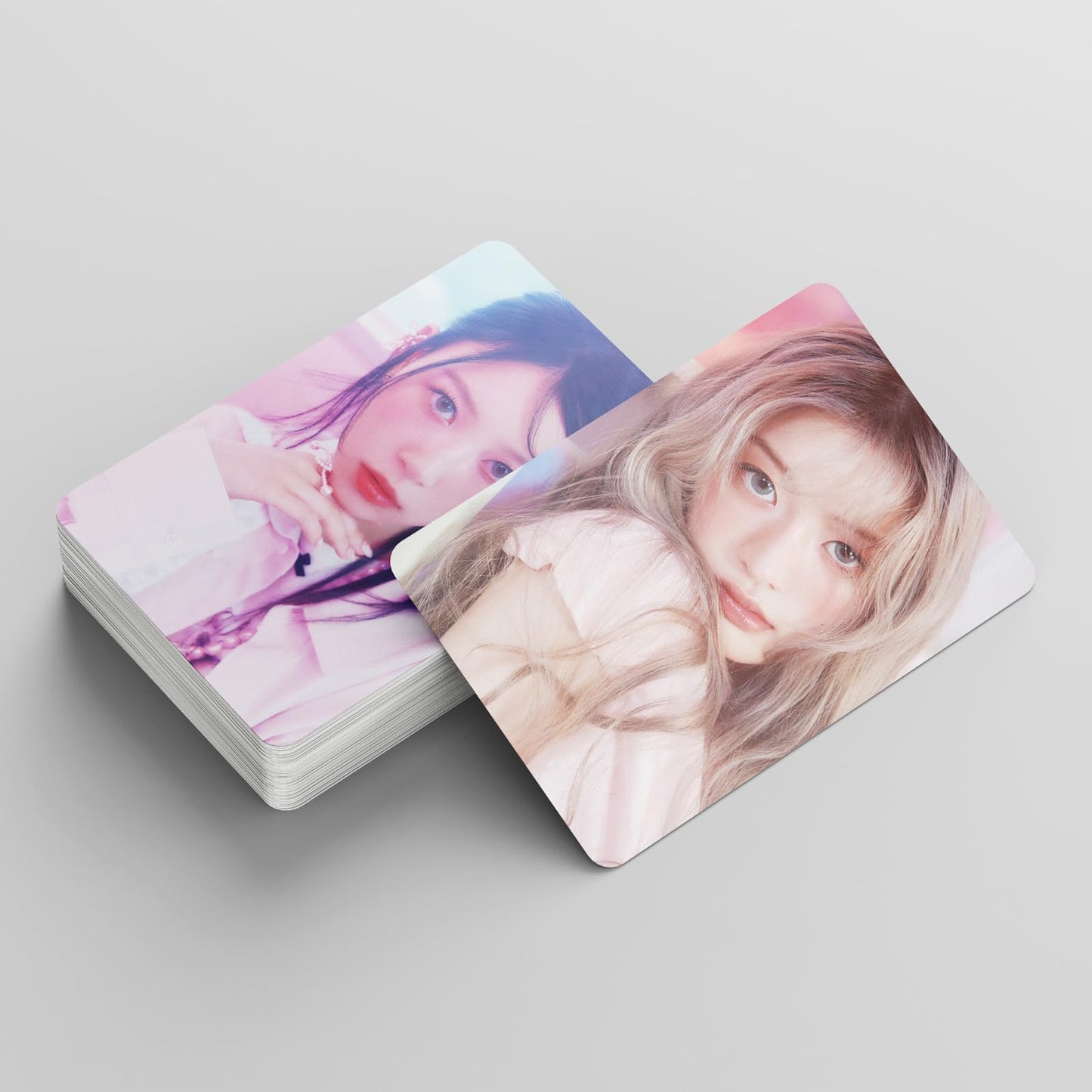 55 PCS ILLIT small cards in stock I'LL LIKE YOU Cards YUNAH MINJU Lomo Cards, Photocards