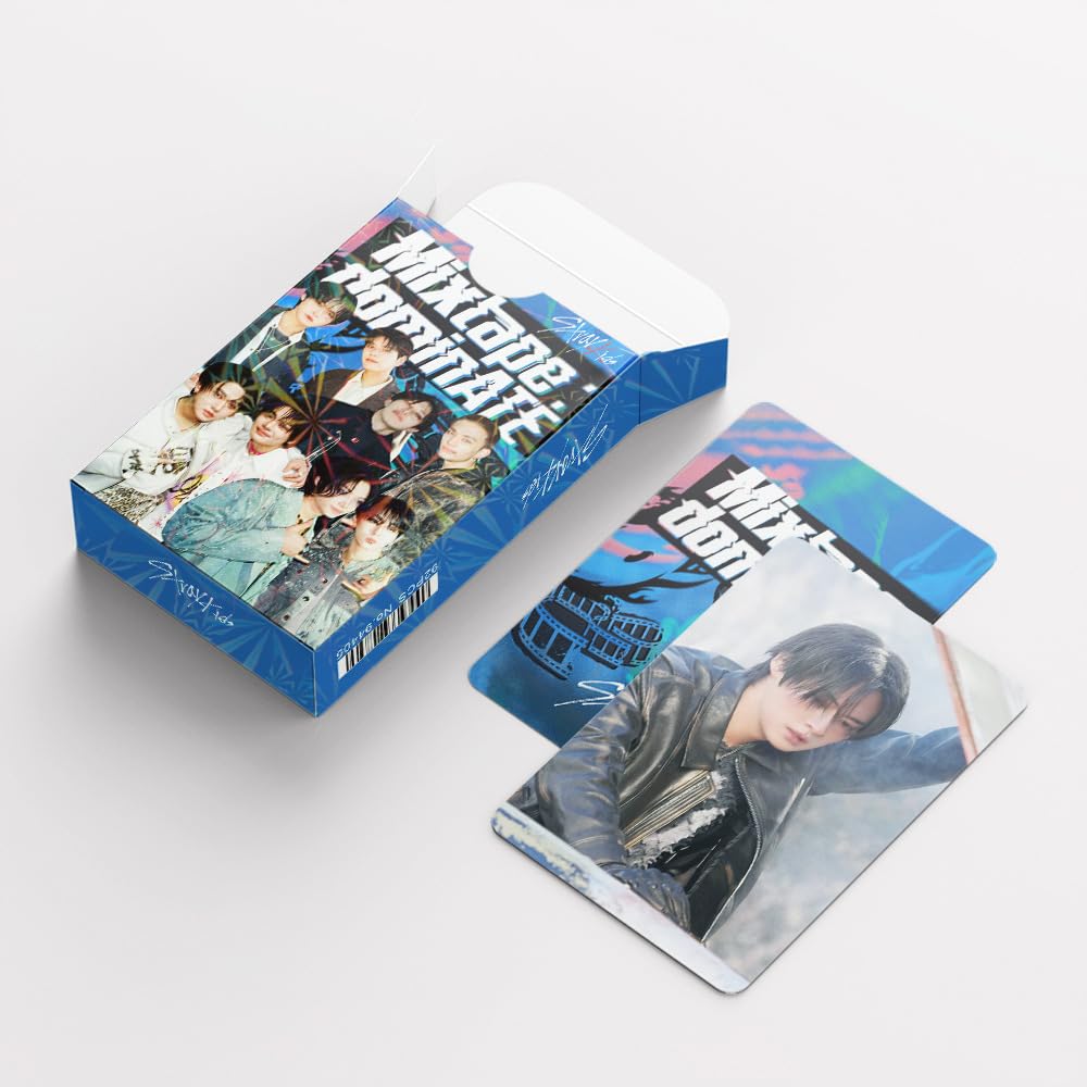 92 Pcs Kpop STRAY KIDS Photocards Album Mixtape dominATE Merch 60 Pcs LOMO Cards And 32 Pcs Music Stickers