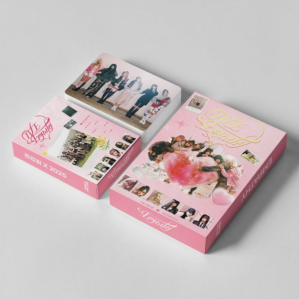 IVE EMPATHY Photocards 55pcs IVE THE 3rd EP Album Merch LOMO Cards Kpop Small Card LIZ  wonyoung