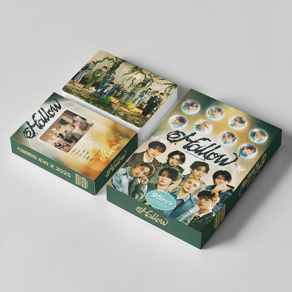 Kpop Stary Kids Photocards 95pcs Hollow Album Merch 55 Pcs Lomo Cards And 40 Pcs Stickers