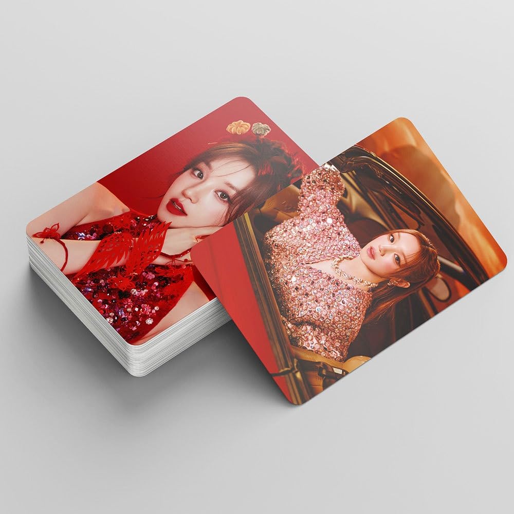 (G) I-DLE Photocards 55pcs YUQI SOLO Album Radio (DUM DUM) Merch LOMO Cards Song Yuqi
