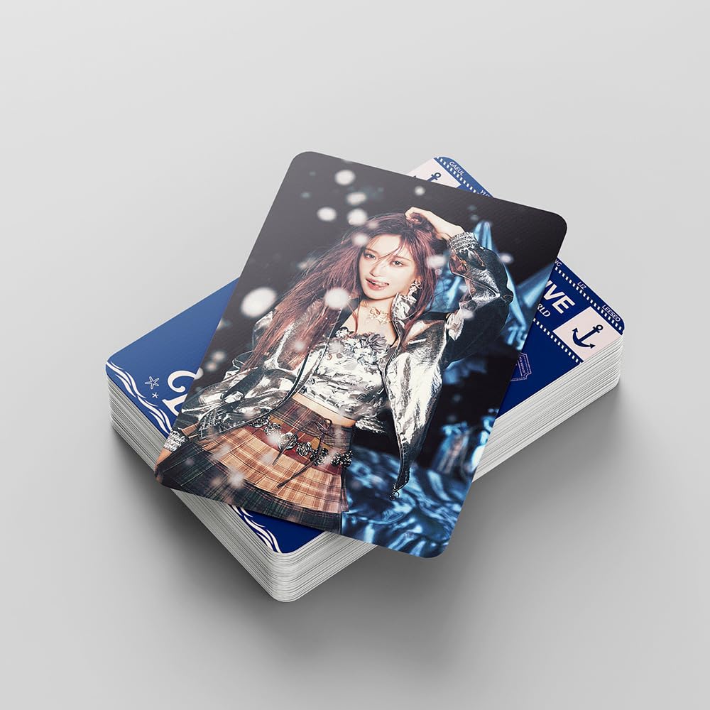 55Pcs NEW IVE 4th FANCLUB DIVE LOMO CARDS KPOP Lomo Cards, Photocards