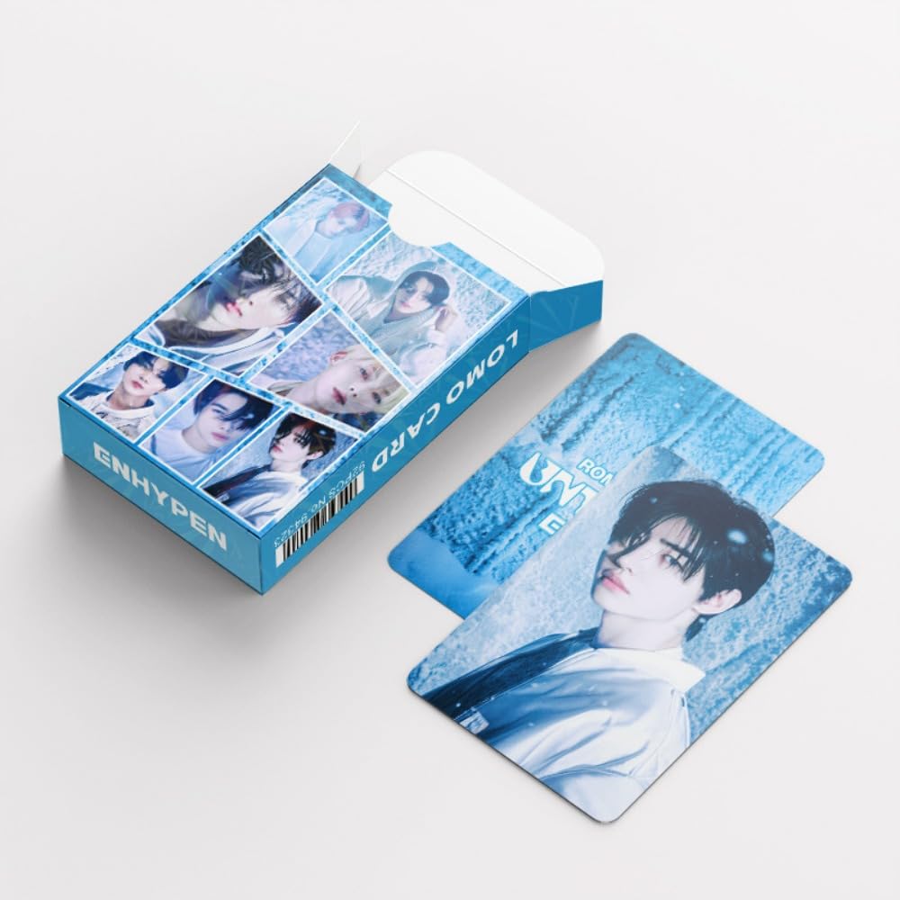 92 PCS ENHYPEN Photocards,  Kpop new comeback romance album surrounding Merch 60 Pcs Lomo Cards And 32 Pcs Music Stickers