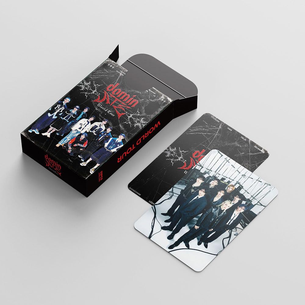 Kpop Stray Kids  Photocards  55 Pcs  Album  DominATE World Tour  Merch  SKZ Lomo Cards
