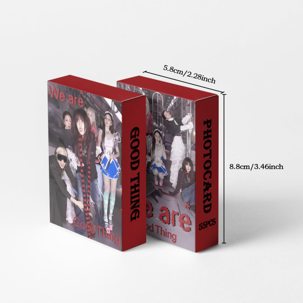 55 Pcs GI-DLE Photo cards Album  GOOD THING  Merch Lomo Cards，Ye Shuhua Song Yuqi MINNIE Zhao Meiyan GIDLE