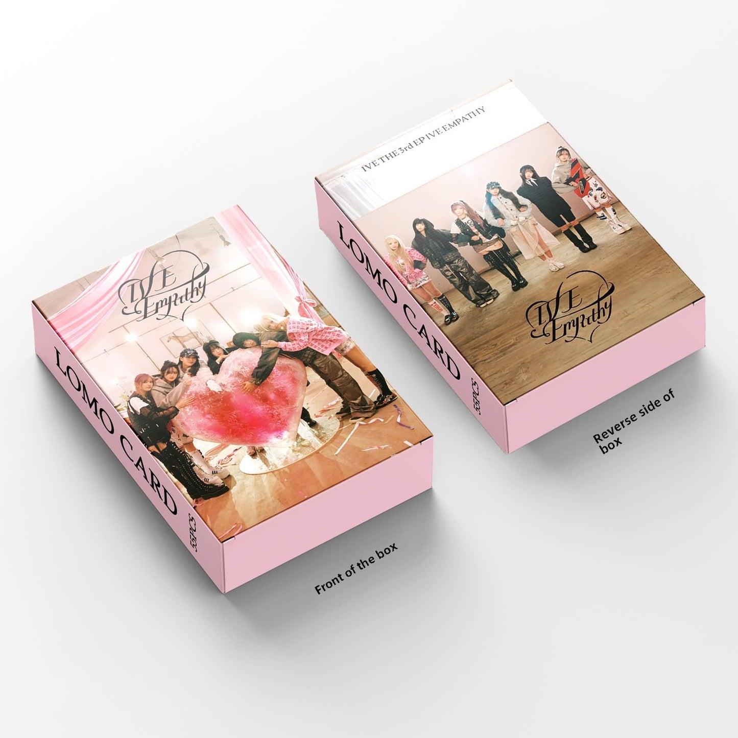 55 PCS IVE small cards IVE EMPATHY cards Zhang Yuanying Wonyoung Lomo Cards, Photocards