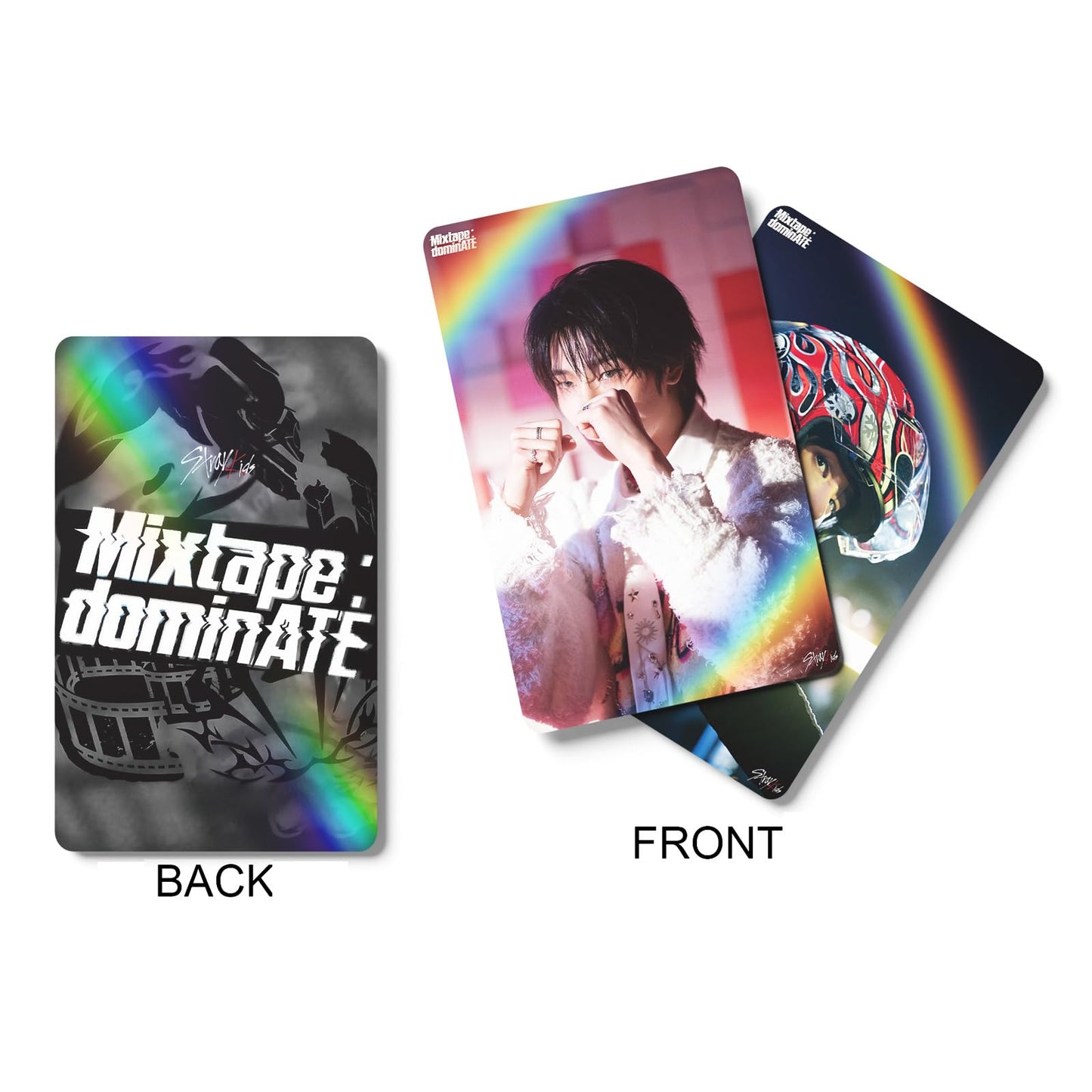 Kpop Stray Kids Photo Cards 55 Pcs Album 2025  Mixtape: dominATE  Merch 55 Pcs Lomo Cards