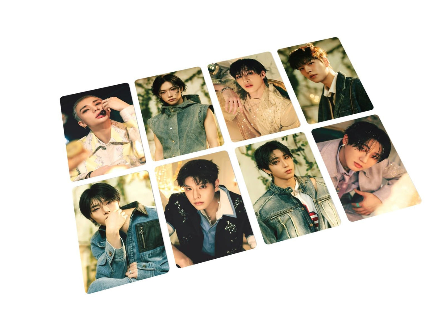 127 Pcs Stray Kids Photo Cards Album HOLLOW Merch, 55 Pcs Lomo cards And 72 Pcs Stickers