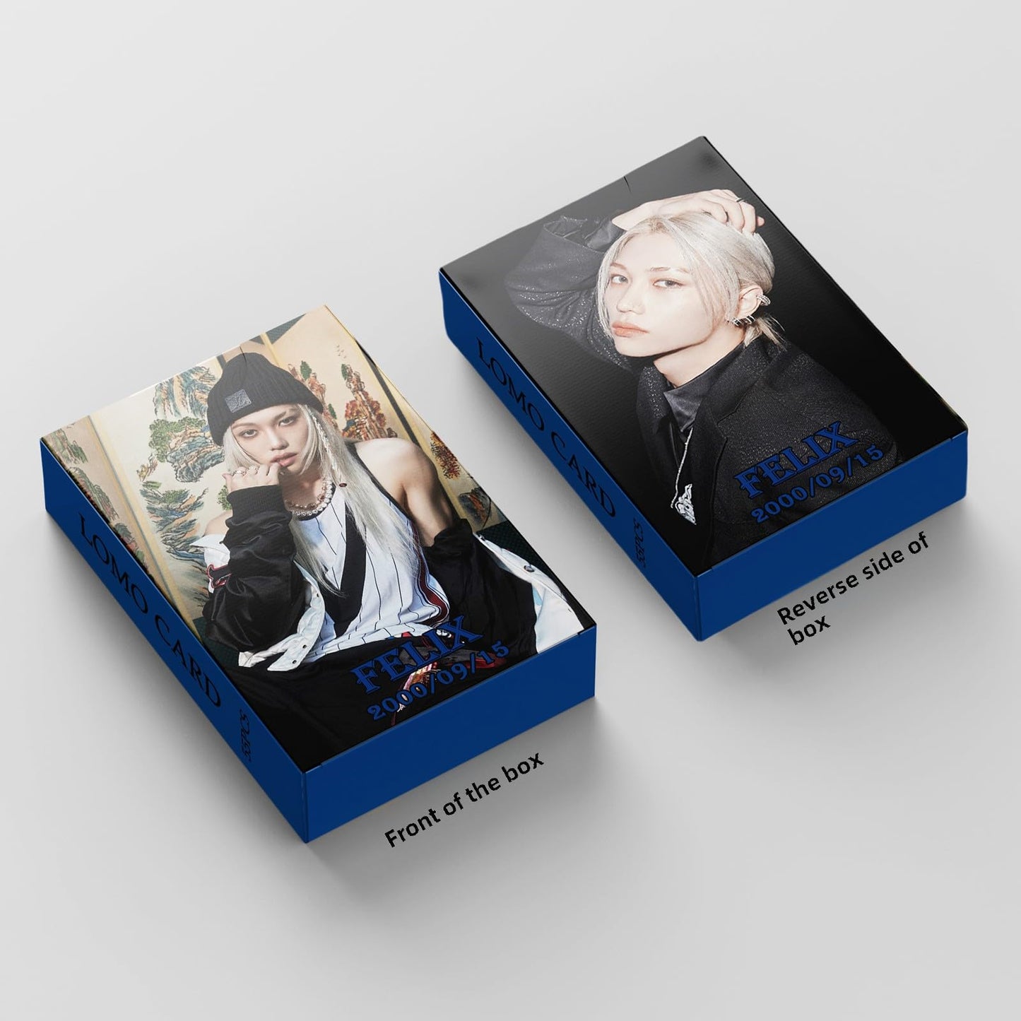 55 PCS Stray Kids Small Card (HOP) Li Longfu FELIX Card Lomo Cards, Photocards
