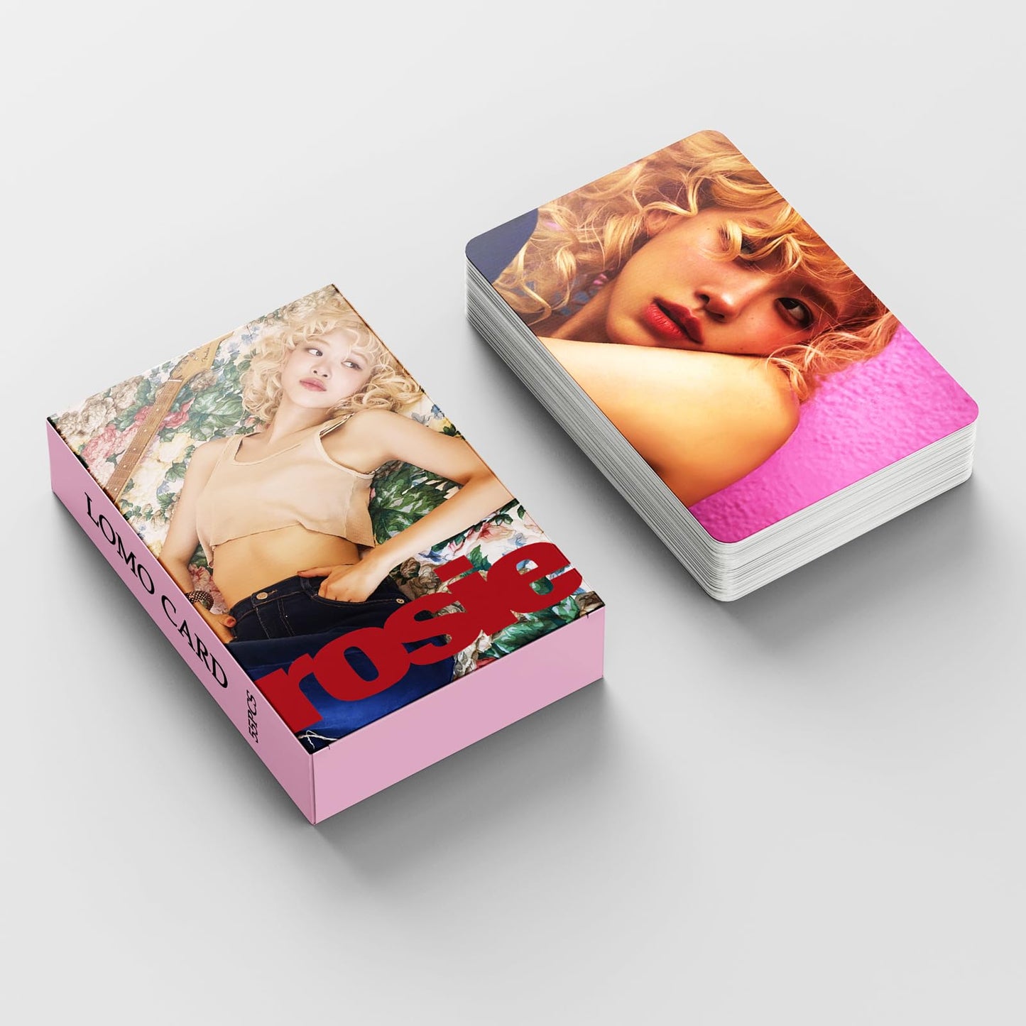 Spot 55 PCS Blackpink ROSE small card ROSIE album Merch cards toxic till the end Park Caiying Lomo Cards, Photocards