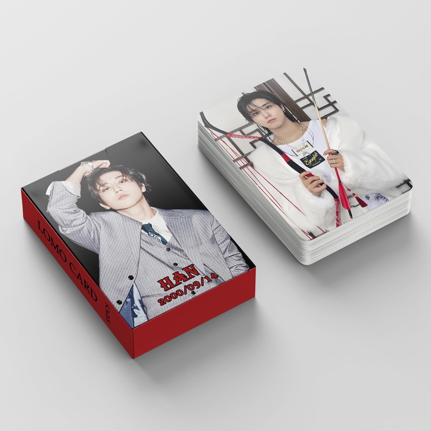 55 PCSStray Kids Small Card (HOP) Hanchi City HAN Card Lomo Cards, Photocards