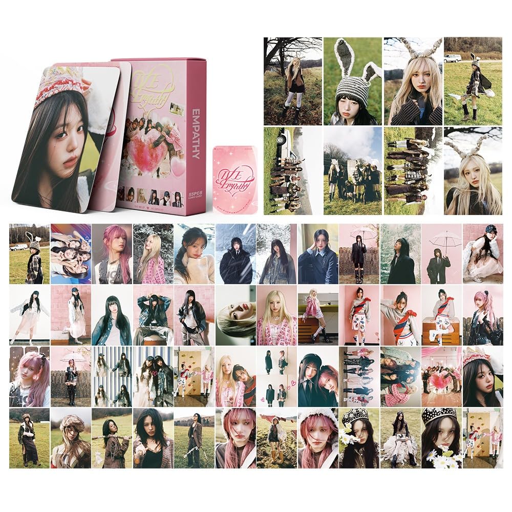 IVE EMPATHY Photocards 55pcs IVE THE 3rd EP Album Merch LOMO Cards Kpop Small Card LIZ  wonyoung