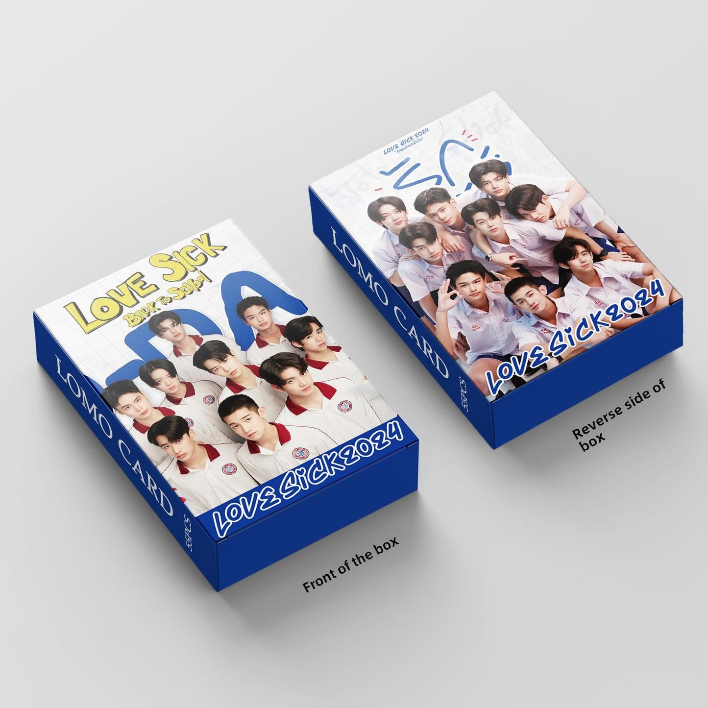 55 PCS LOVESICK 2024 ALMOND PROGRESS 2024 Lomo Cards, Photocards