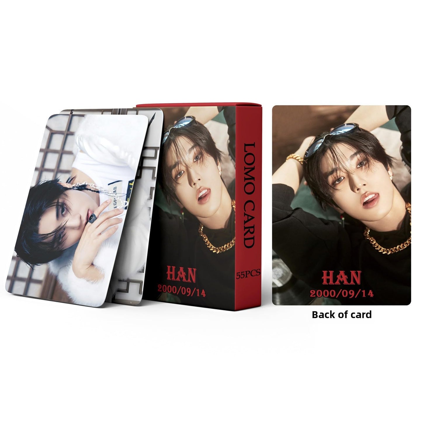 55 PCSStray Kids Small Card (HOP) Hanchi City HAN Card Lomo Cards, Photocards