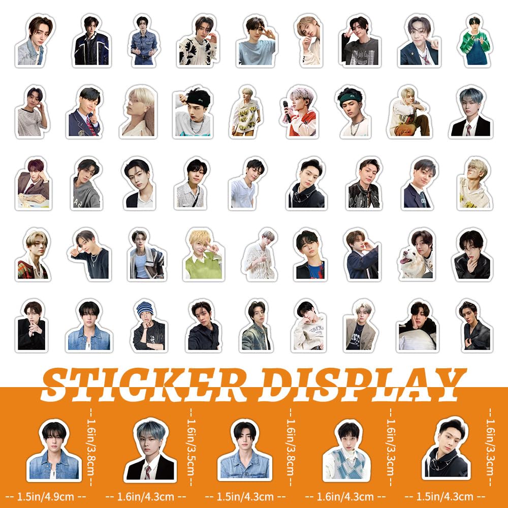 ENHYPEN Stickers 103 Pcs New Album ENHYPEN Vinyl Waterproof Decals Gift for Water Bottles, Laptop,Luggage Colorful