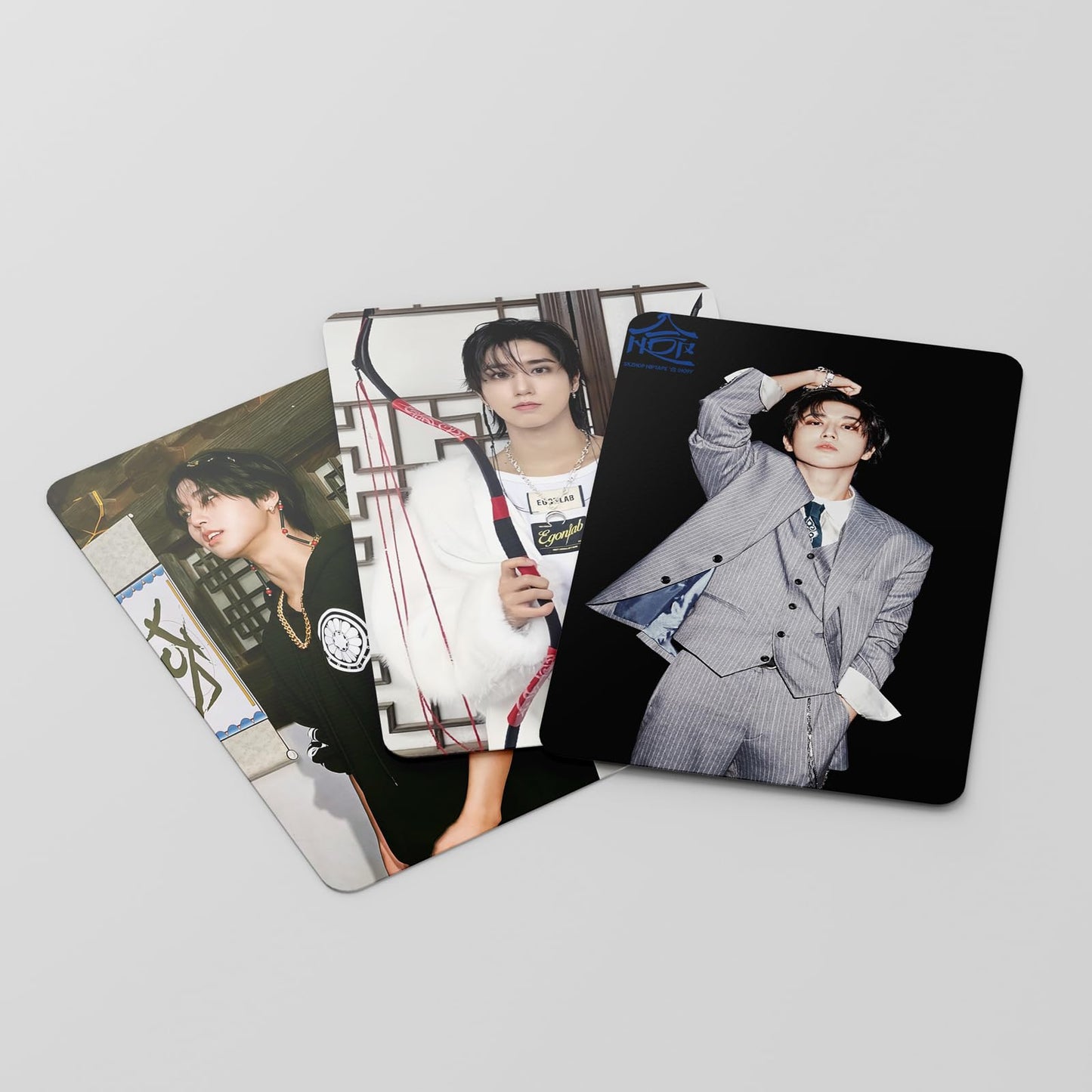 55 PCSStray Kids Small Card (HOP) Hanchi City HAN Card Lomo Cards, Photocards