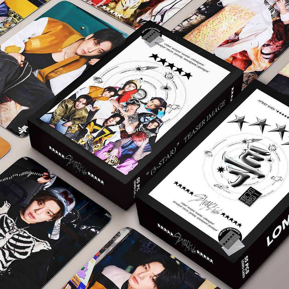 Stray kids album 5-star director lomo card star perimeter Lomo Cards, Photocards