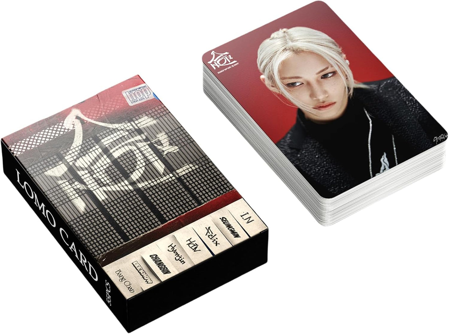 Stray Kids Photocards HOP Album Photo Cards 55 PCS KPOP SKZHOP HIPTAPE (HOP) Post Card Stray Kids Merch Boys and Girls Card Set Lomo Cards, Photocards