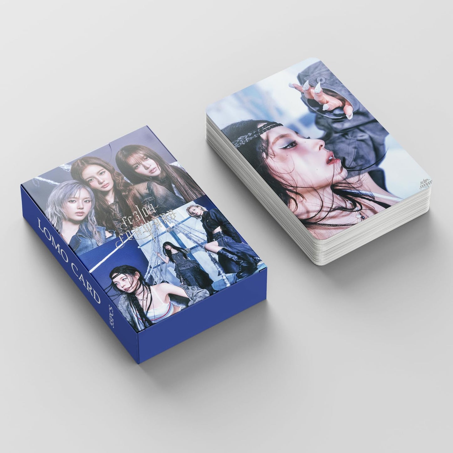 55 Pcs NMIXX Fe3O4: FORWARD Small Card, Wu Haiyuan HAEWON Pei True Rate，nmixx photocards，nmixx album，lomo cards