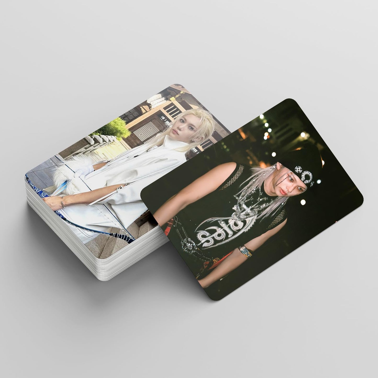 55 PCS Stray Kids Small Card (HOP) Li Longfu FELIX Card Lomo Cards, Photocards