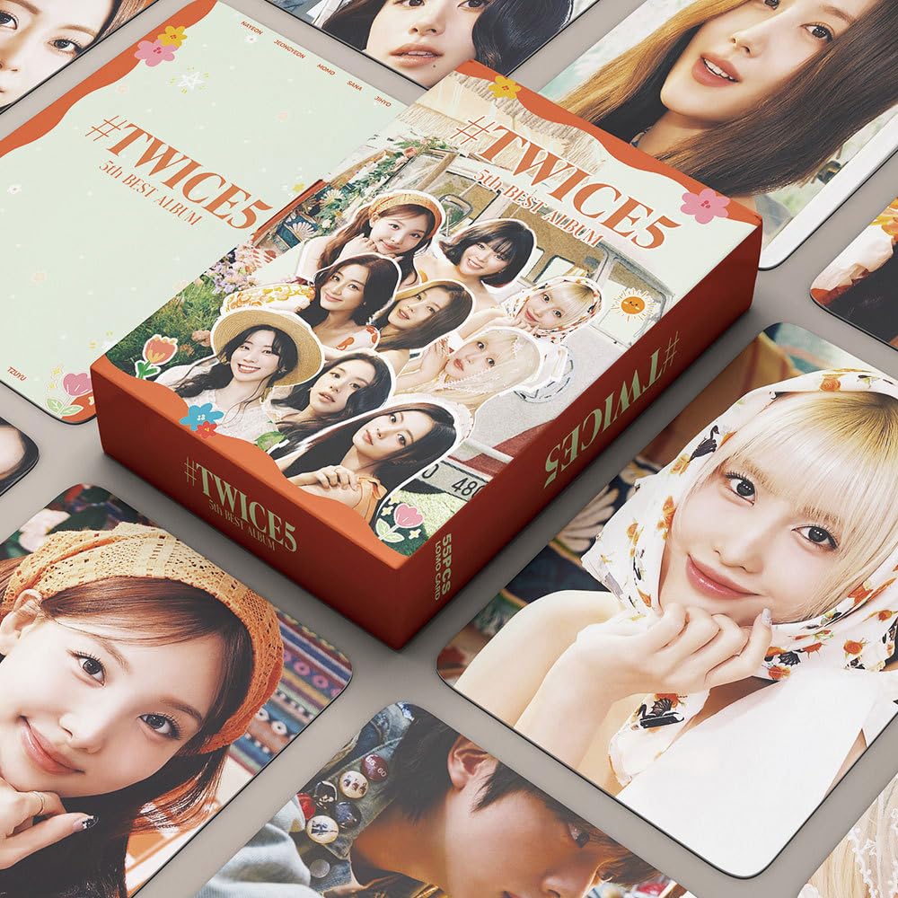 TWICE Photocards 55 pcs 5TH BEST ALBUM Merch LOMO Cards