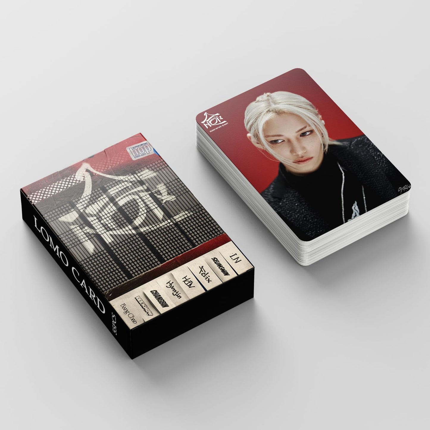 55 PCS Stray Kids Small Cards (HOP) Huang Xuanchen FELIX Li Longfu Fang Can Lomo Cards, Photocards
