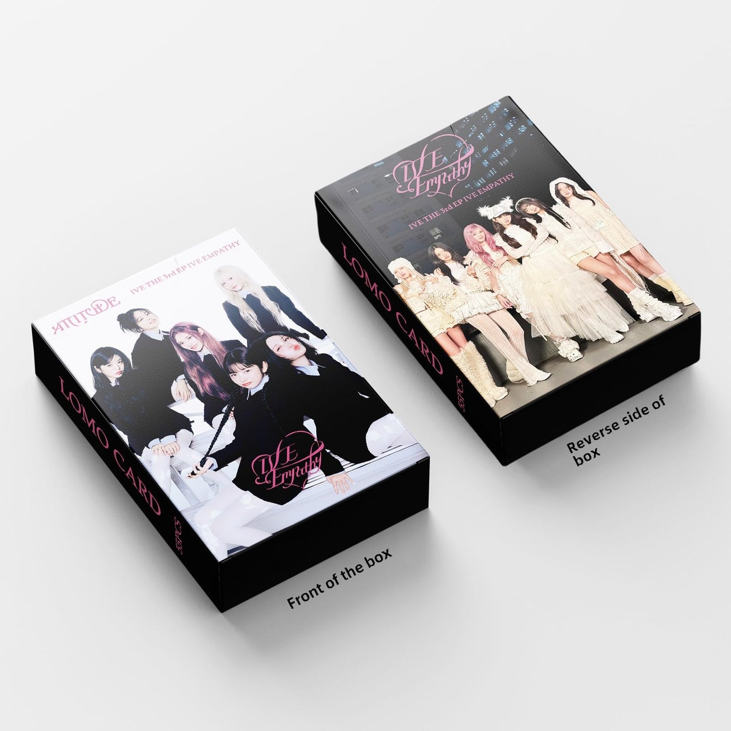 55 PCS IVE Photocards Album  ATTITUDE   REBEL HEART Merch Lomo Cards, Photocard，ive posters
