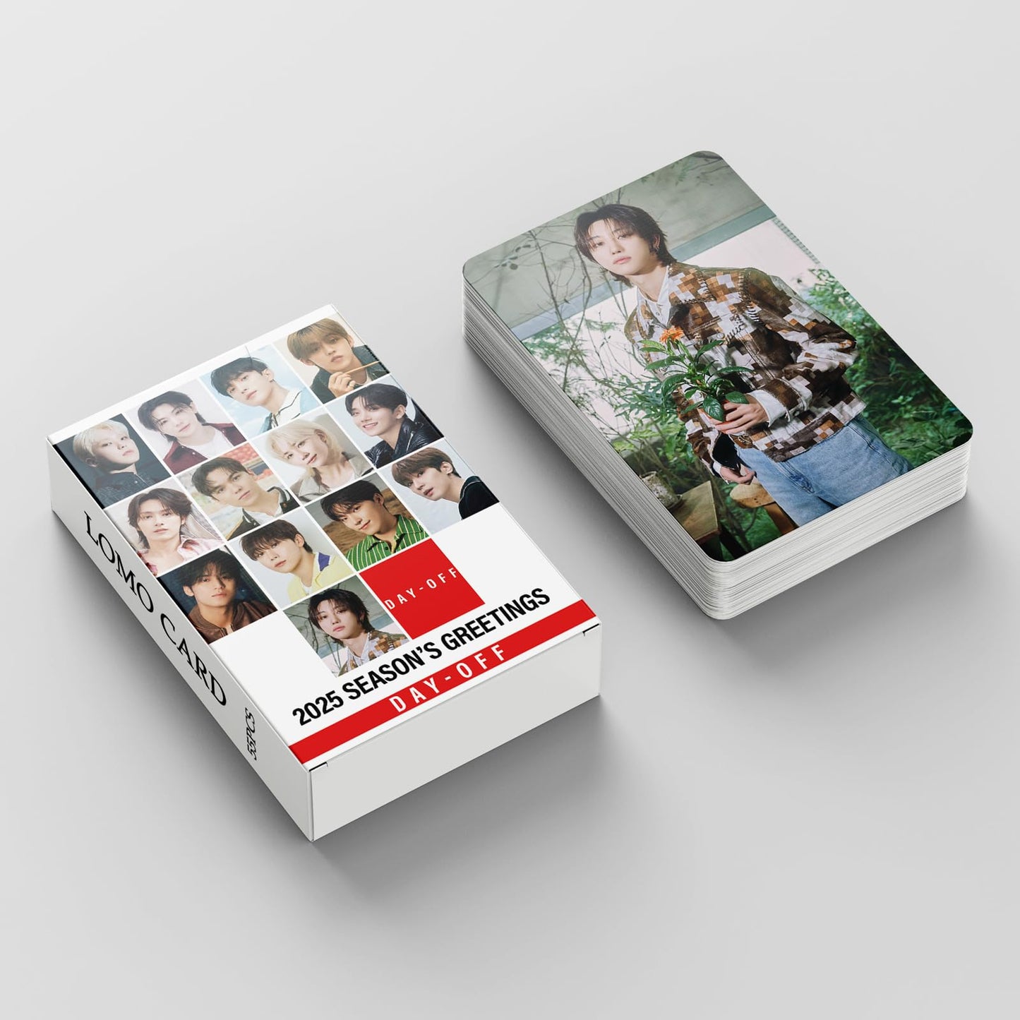 55 PCS SEVENTEEN cards 2025 SEASON'S GREETINGS small card Xu Minghao Yin Jinghan Lomo Card, photocards