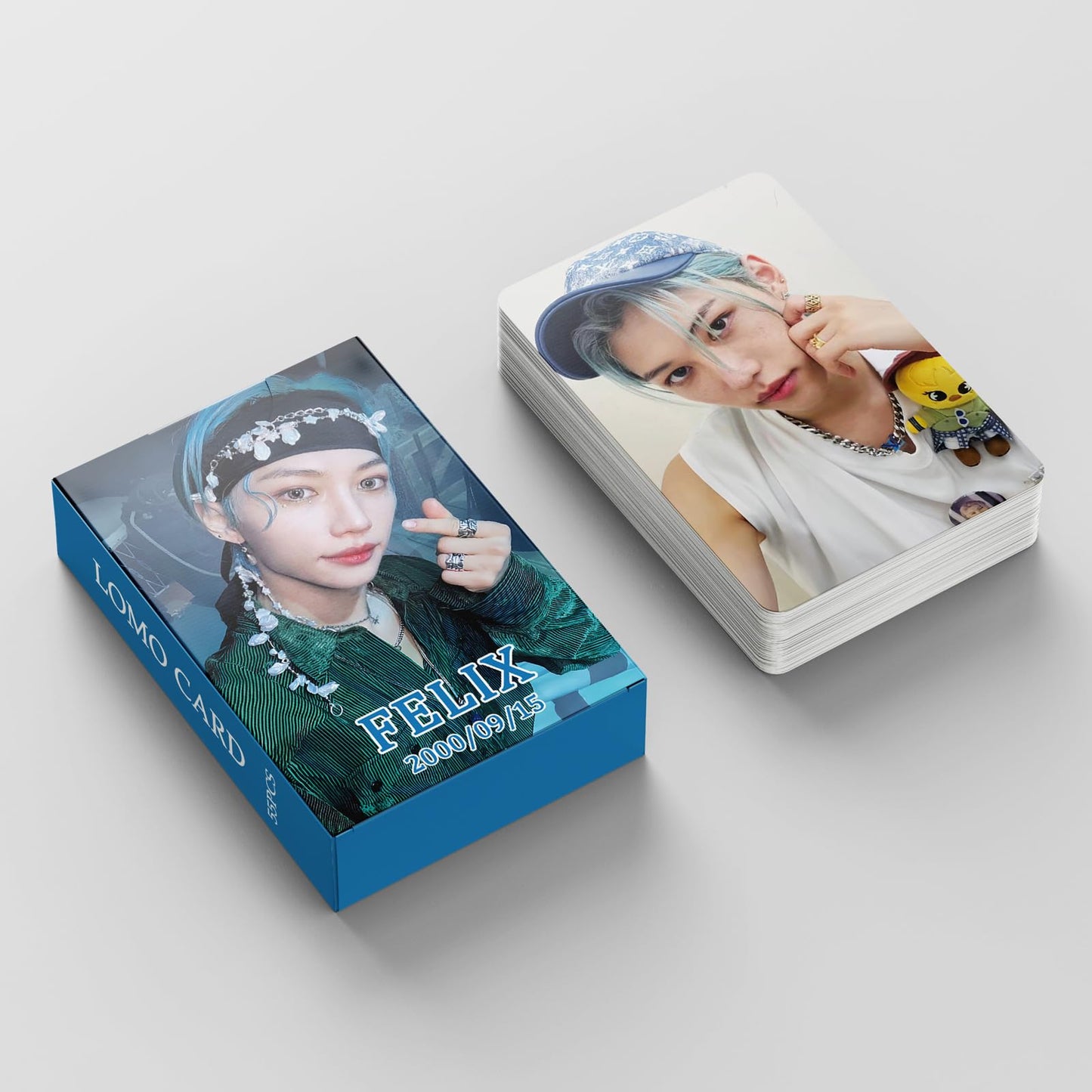 55 PCS Stray kids Li Longfu Single Small Lomo Cards，Stray kids  merch Photocards