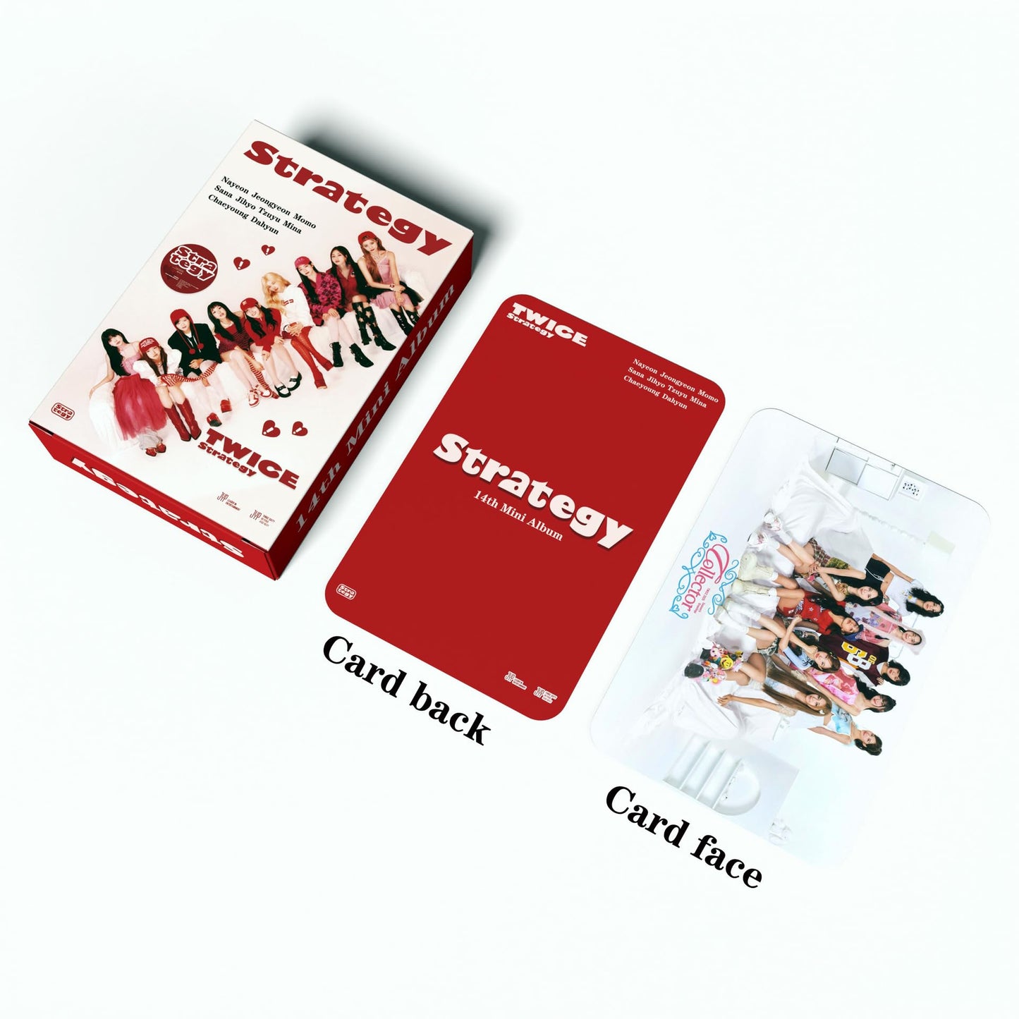 TWICE Photocards kpop 55 PCS Lomo Cards Album STRATEGY  Merch