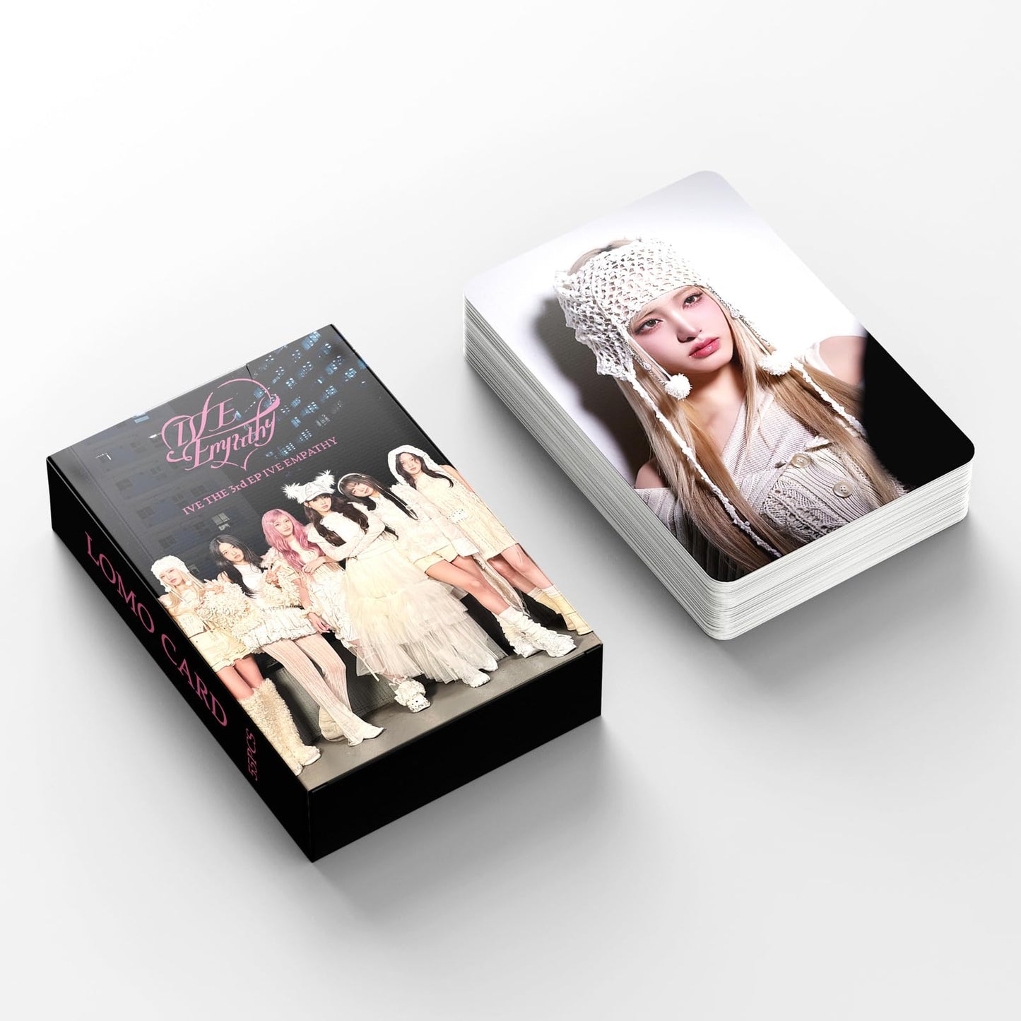 55 PCS IVE Photocards Album  ATTITUDE   REBEL HEART Merch Lomo Cards, Photocard，ive posters