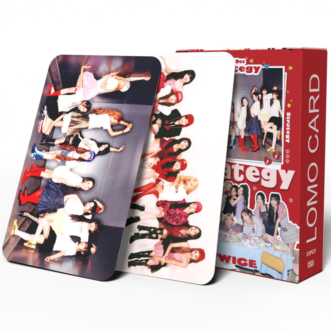 TWICE Photocards kpop 55 PCS Lomo Cards Album STRATEGY  Merch