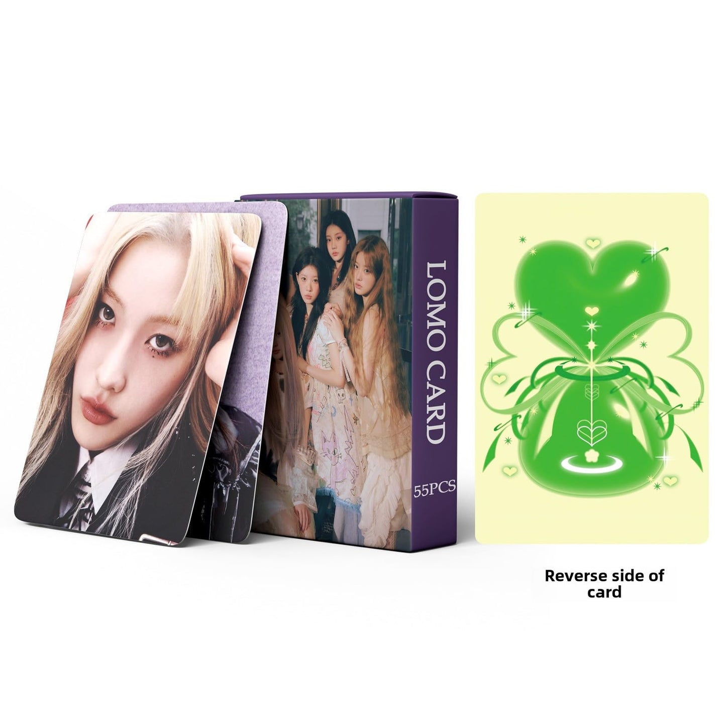 55 PCS ILLIT small cards in stock I'LL LIKE YOU Cards YUNAH MINJU Lomo Cards, Photocards