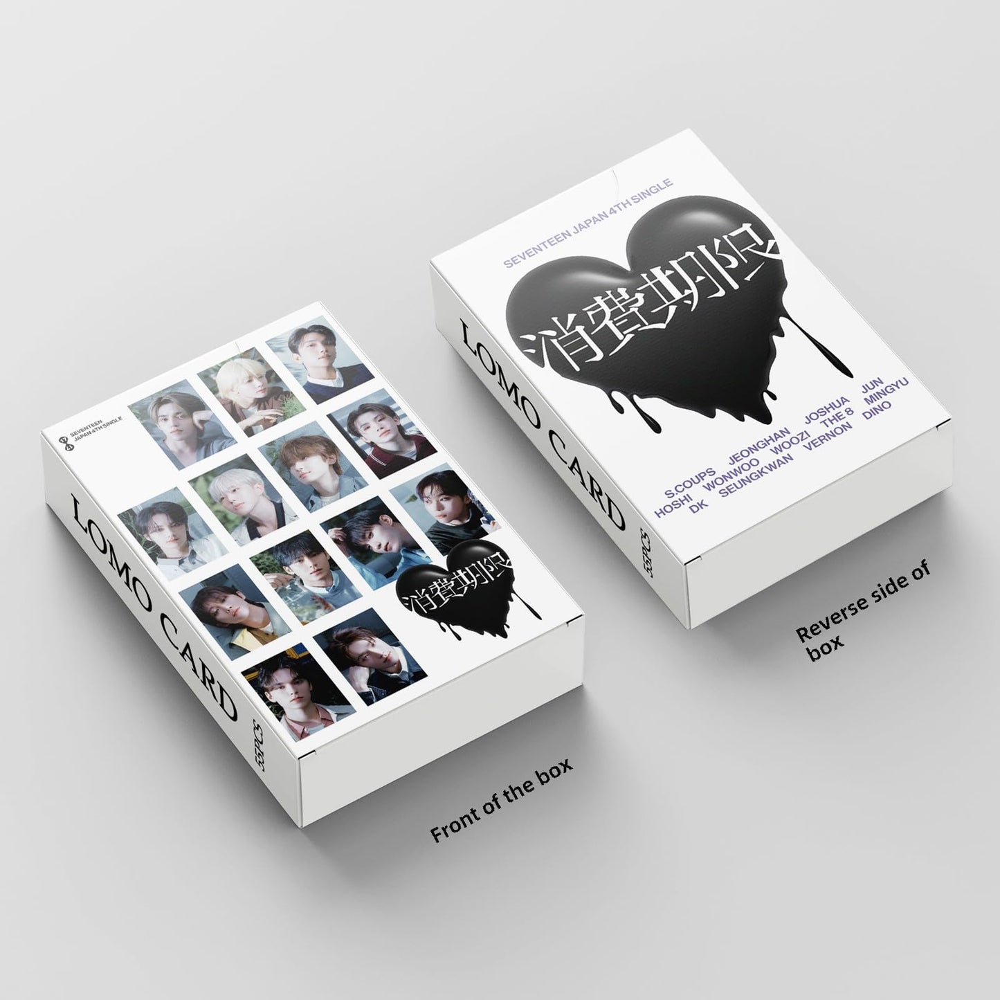 55 PCS SEVENTEEN consumption period small cards in stock Xu Minghao Yin Jinghan Quanyuanyou Lomo Cards, Photocards