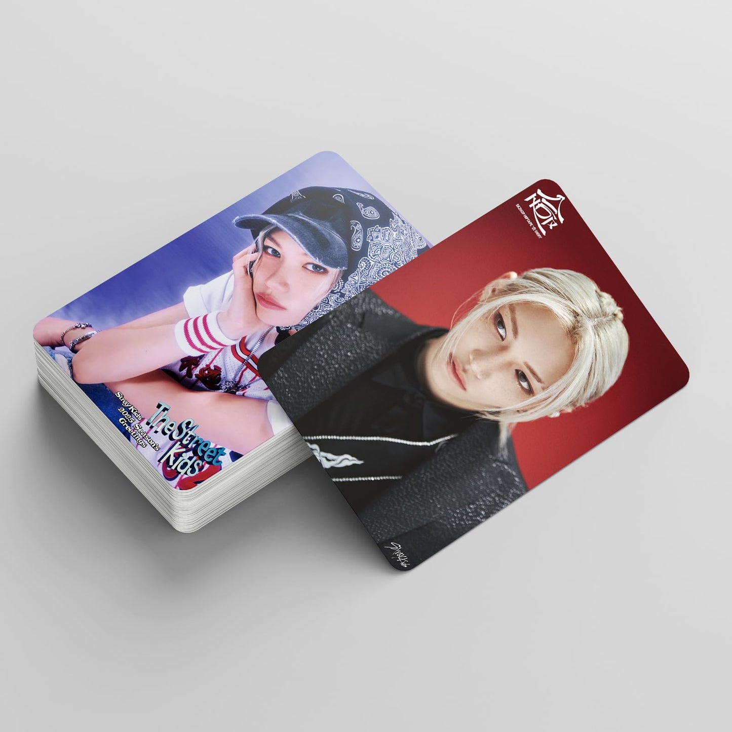 55 PCS Stray Kids Small Card (HOP) Li Longfu FELIX Card Lomo Cards, Photocards