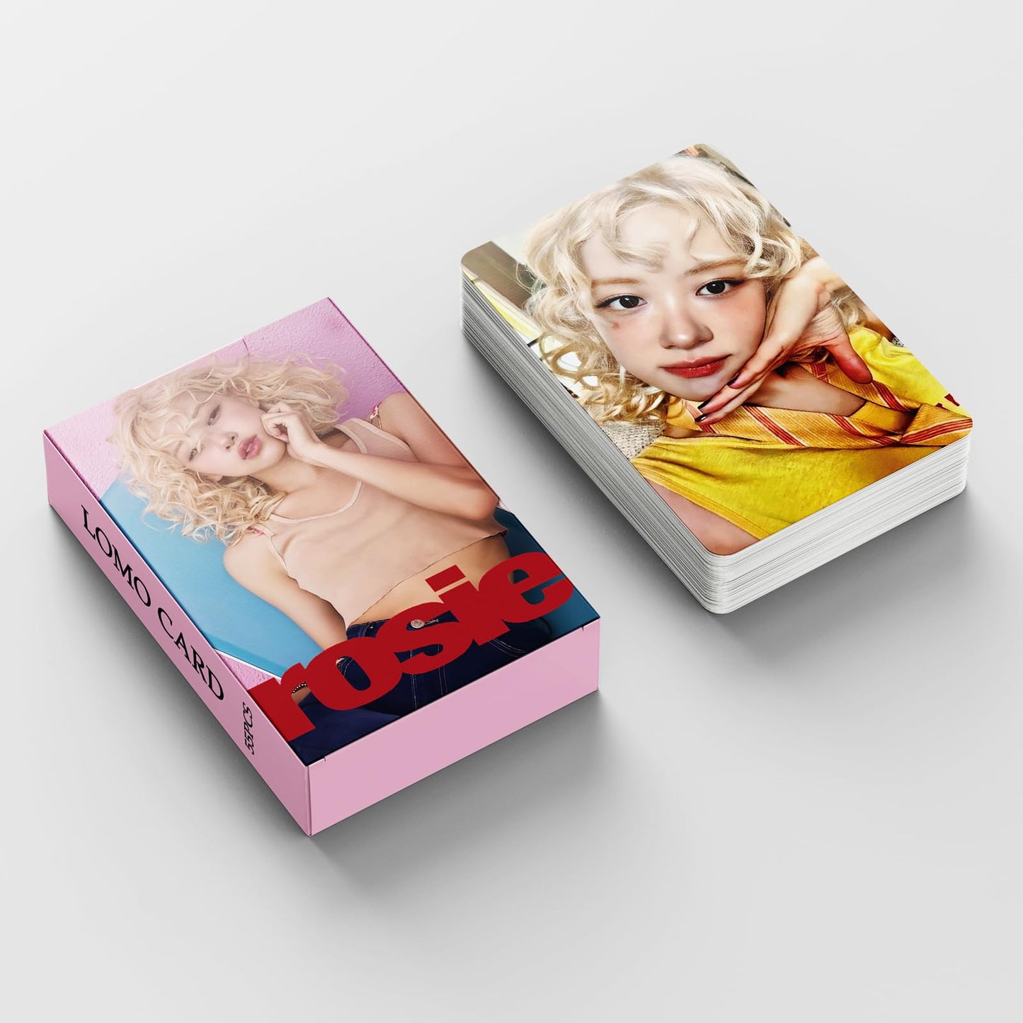 Spot 55 PCS Blackpink ROSE small card ROSIE album Merch cards toxic till the end Park Caiying Lomo Cards, Photocards