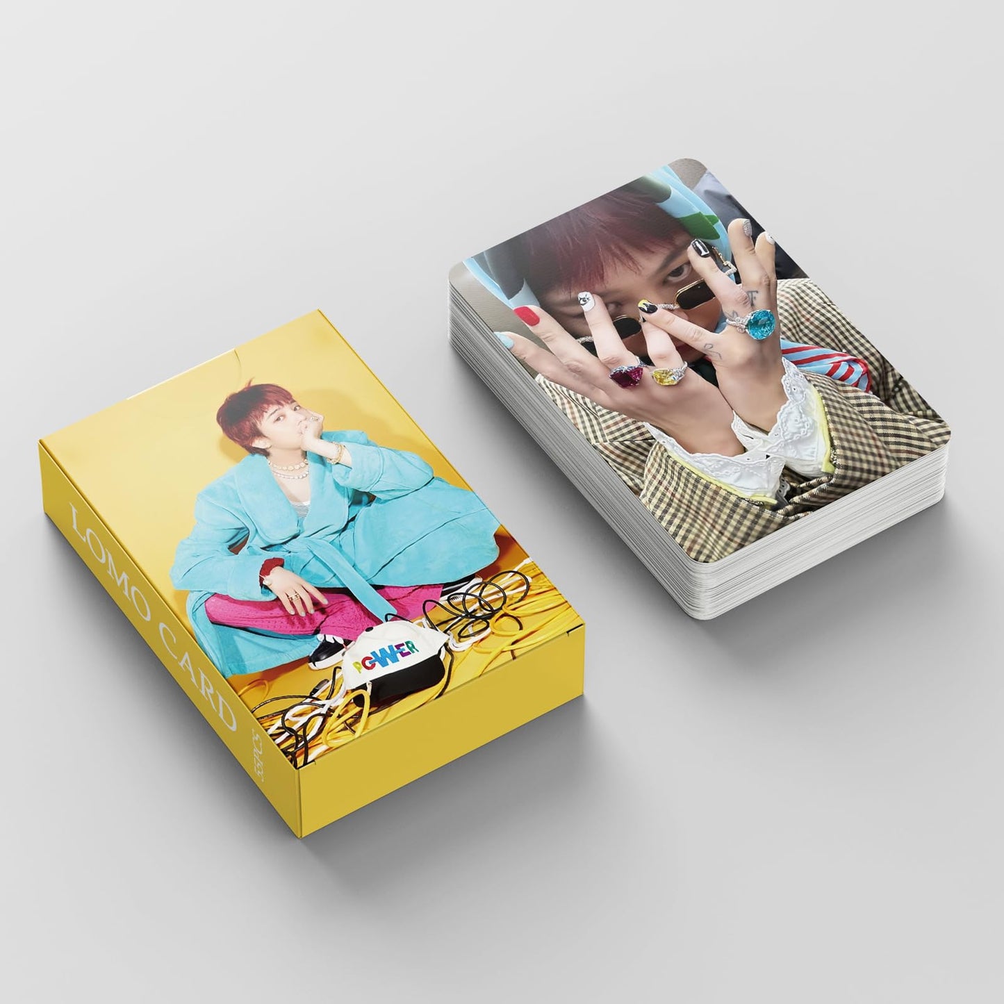 55 PCS BIGBANG G-DRAGON Photocards Kpop Kwon Zhilong album POWER  Merch small card HOME SWEET HOME Lomo Cards