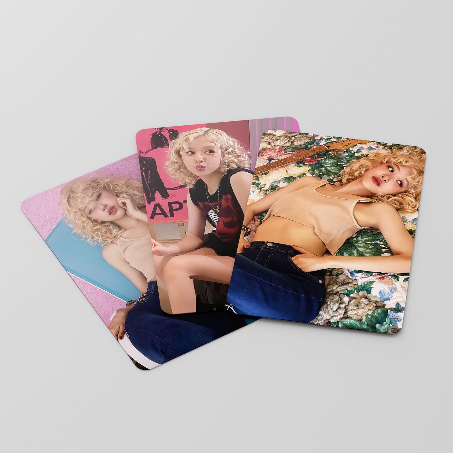 Spot 55 PCS Blackpink ROSE small card ROSIE album Merch cards toxic till the end Park Caiying Lomo Cards, Photocards